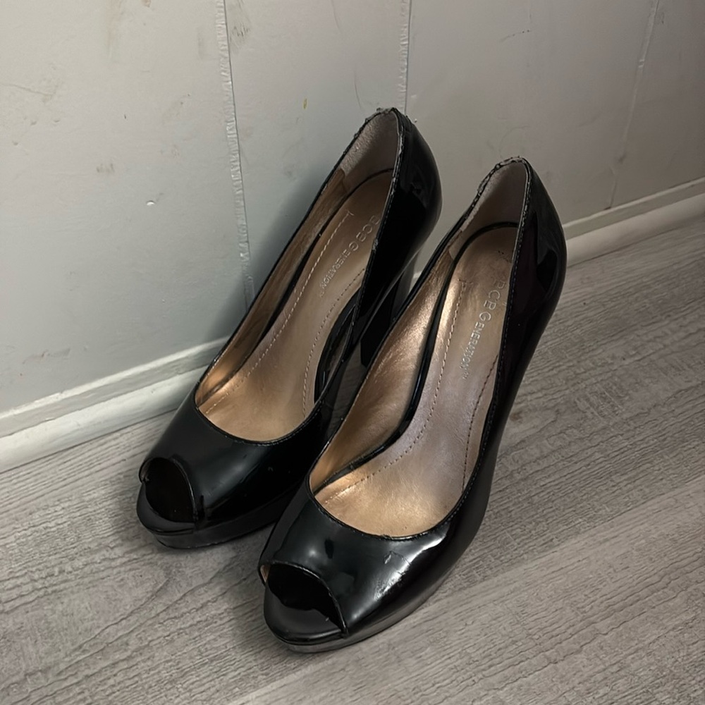 BCBGeneration Peep Toe Pumps